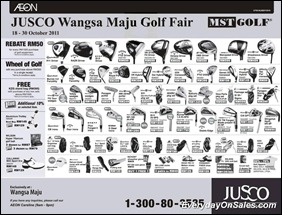Jusco-Wangsa-Maju-Golf-Fair-2011-EverydayOnSales-Warehouse-Sale-Promotion-Deal-Discount