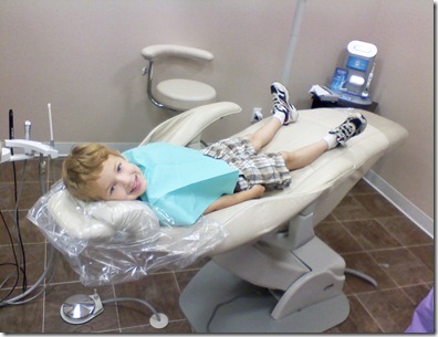Christian at the dentist
