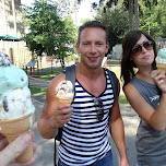 ice cream in USA in Niagara Falls, United States 