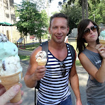 ice cream in USA in Niagara Falls, New York, United States