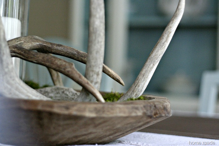 Antlers in Dough Bowl