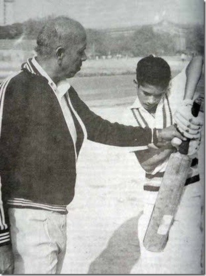 Coach Achrekar And Sachin