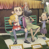 Falla Cuba-Literato Azorín 2010. La familia política española, con Zapatero de padre y Rajoy de madre.