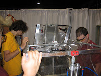 Fixing the robot on thursday