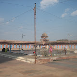In the center of the courtyard is a water tank, for ablution before prayer.