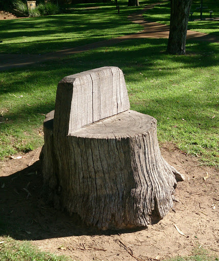 Stump Seat for Two