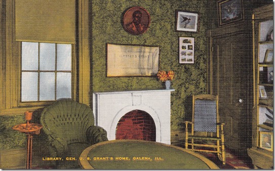 Library, General U.S. Grant Home - Galena, Illinois pg. 1