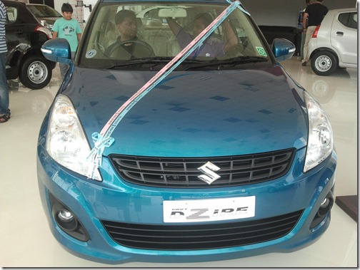 New Maruti Swift Dezire front