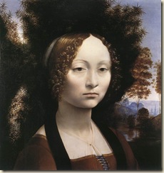 Leonard de Vinci, Ginevra Benci