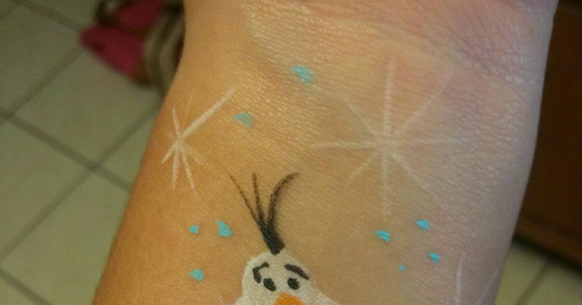 Wyatt Crafty Tries First Face painting Job