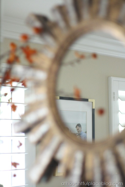 fall mantel a thoughtful place