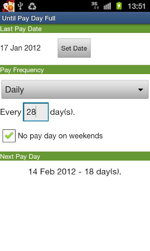 【免費生活App】Until Pay Day Full-APP點子