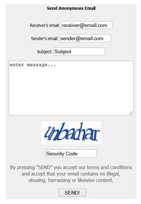 send-anonymous-email