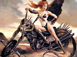Bike Of Hell And Satanic Rider