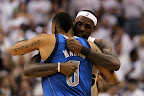 Big Three Strong In Opener. LeBron James Gets First Finals Win. lebron james nba 110531 mia vs dal 35 game 1 Big Three Strong In Opener. LeBron James Gets First Finals Win.