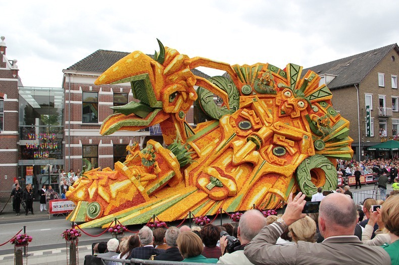 Lễ hội hoa ở Hòa Lan Bloemencorso-zundert-202