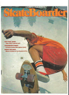 Skateboarder magazine cover shot of Tony