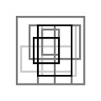 rectangle study 34, 2012, digital c-print (single edition), 40 x 40 in.