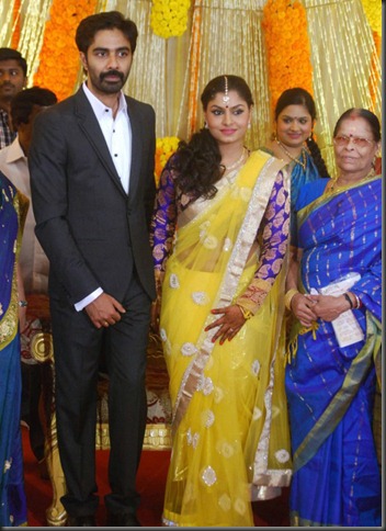 Tamil Actor Veera Bahu Wedding Reception Stills