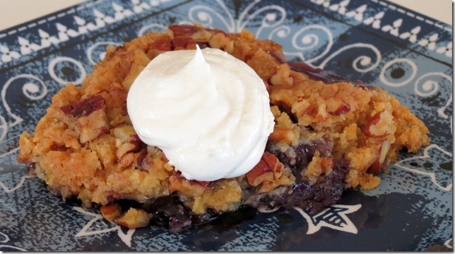 Blueberry Pineapple Pecan Crisp
