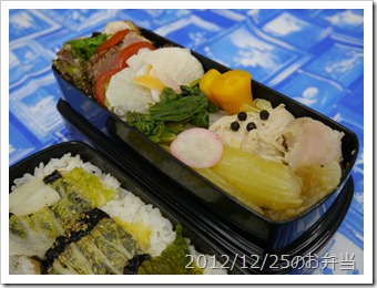 ポトフ弁当(2012/12/25)