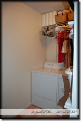 laundry room after left wall