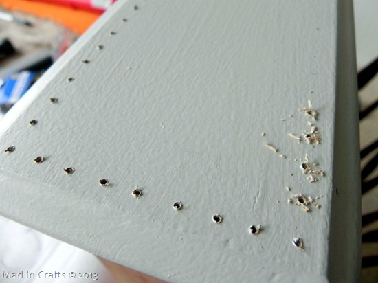 drill individual guide holes