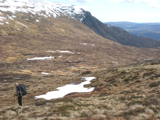 Heading down to Dubh Loch