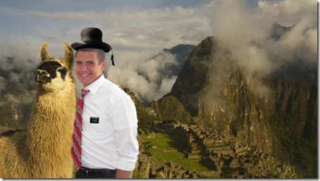 Tyler in Peru