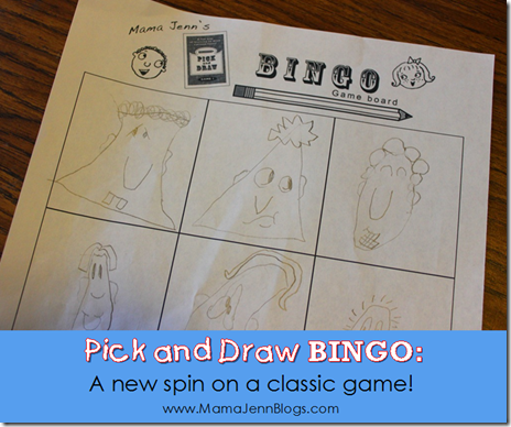 Pick and Draw BINGO: A new spin on a classic game!