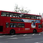 red double decker bus in london in London, United Kingdom 