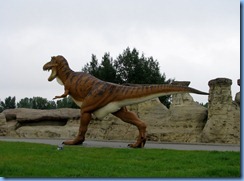 1765 Alberta corner Hwy 4 South & Hwy 501 East - Milk River Visitor Centre - 36-foot tall tyrannosaurus-rex 1765 Alberta corner Hwy 4 South & Hwy 501 East - Milk River Visitor Centre - 36-foot tall tyrannosaurus-rex