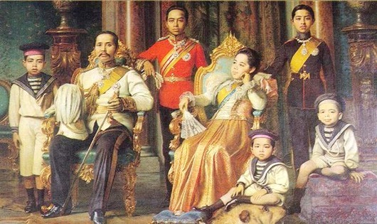 King_Chulalongkorn_and_Family