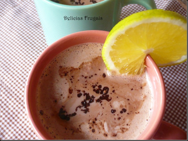 Chocolate quente chocolate quente - Delicias Frugais