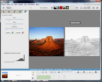 Picasa 3-9 lado a lado Picasa 3-9 lado a lado