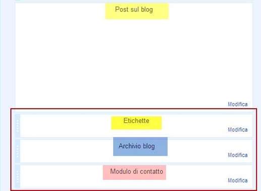Come inserire il widget delle Etichette, dell'Archivio, del Modulo di  Contatto o del Profilo in una pagina di Blogger. | IdpCeIn