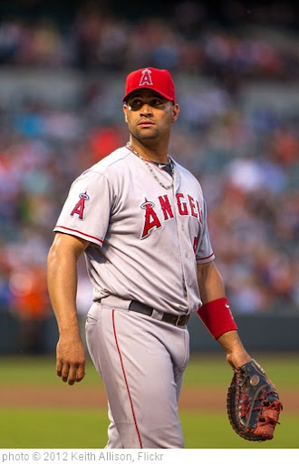 'Albert Pujols' photo (c) 2012, Keith Allison - license: http://creativecommons.org/licenses/by-sa/2.0/