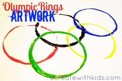 with Olympic Rings Artwork