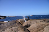 Surfing the blowhole?