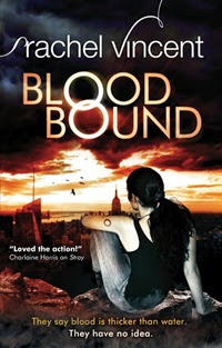 Blood Bound Rachel Vincent UK cover