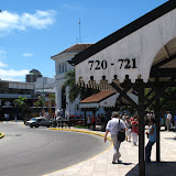 Devant la gare à Tigre, à quelques dizaines de km au sud de Buenos Aires