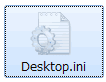Desktop.iniもコピーする Desktop.ini