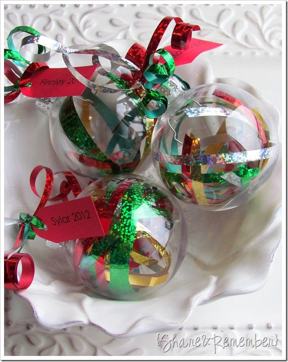 Ribbon Ornaments