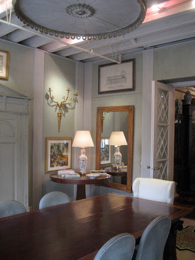 Bunny's beautifully decorated conference room.