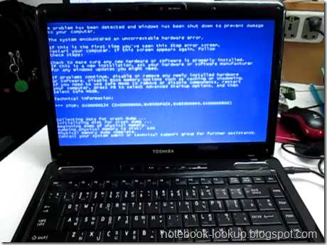 บันทึกช่าง แก้อาการจอฟ้า BSOD 124 ของ Toshiba Satellite L510 Win7 image-47