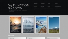 X9 function shadow blogger template 225x128