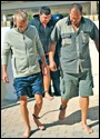 AFRIKANERS IN LAW COURTS CLAPPED IN CHAIN BAREFOOT HUMILATED