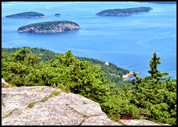 02s - Champlain Mtn - South Ridge Trail - But they couldn't steal the views - Porcupine Islands