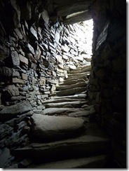 dun carloway inside the walls