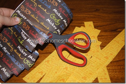 Disney World Kids Activity Weaving Placemats Disney World Kids Activity Weaving Placemats